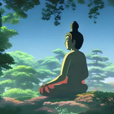 Buddha profile